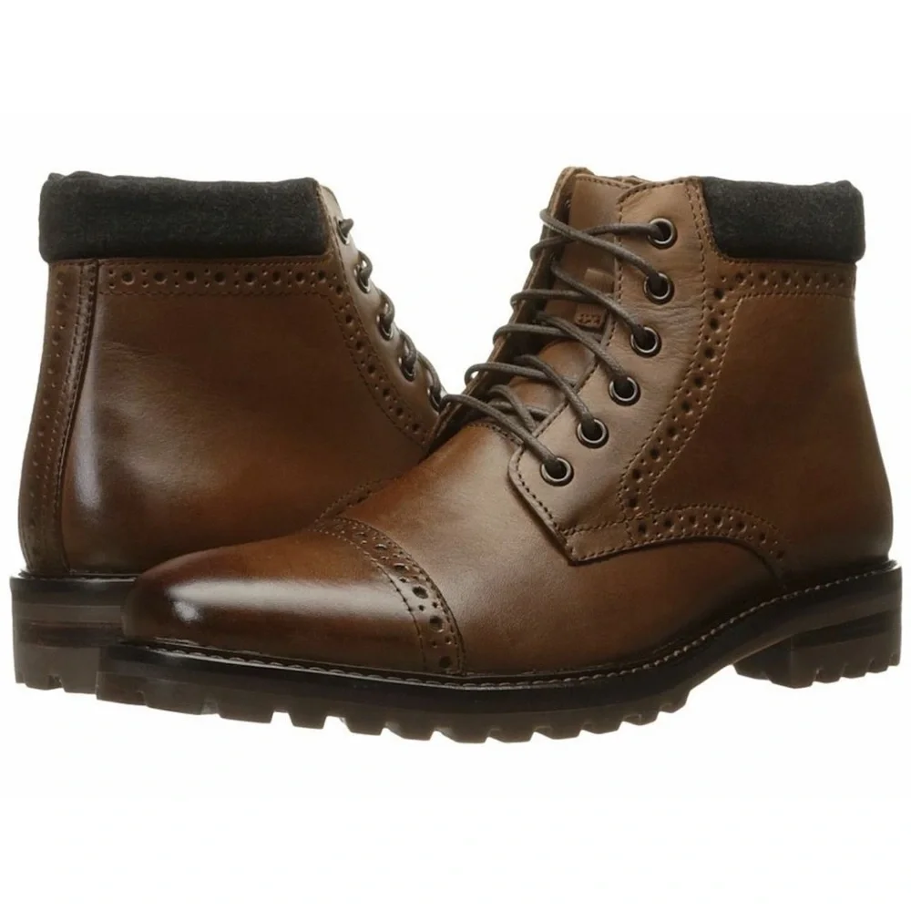 NWOB Mark Nason Parker Leather Ankle Boots